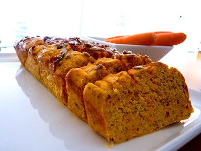 Eiweiß Karottenbrot