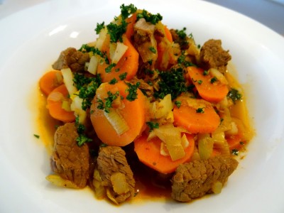 Gemüseeintopf mit Rind