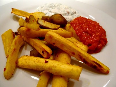 Pastinaken Pommes