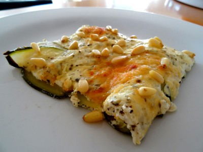 Zucchini-Quark-Lasagne