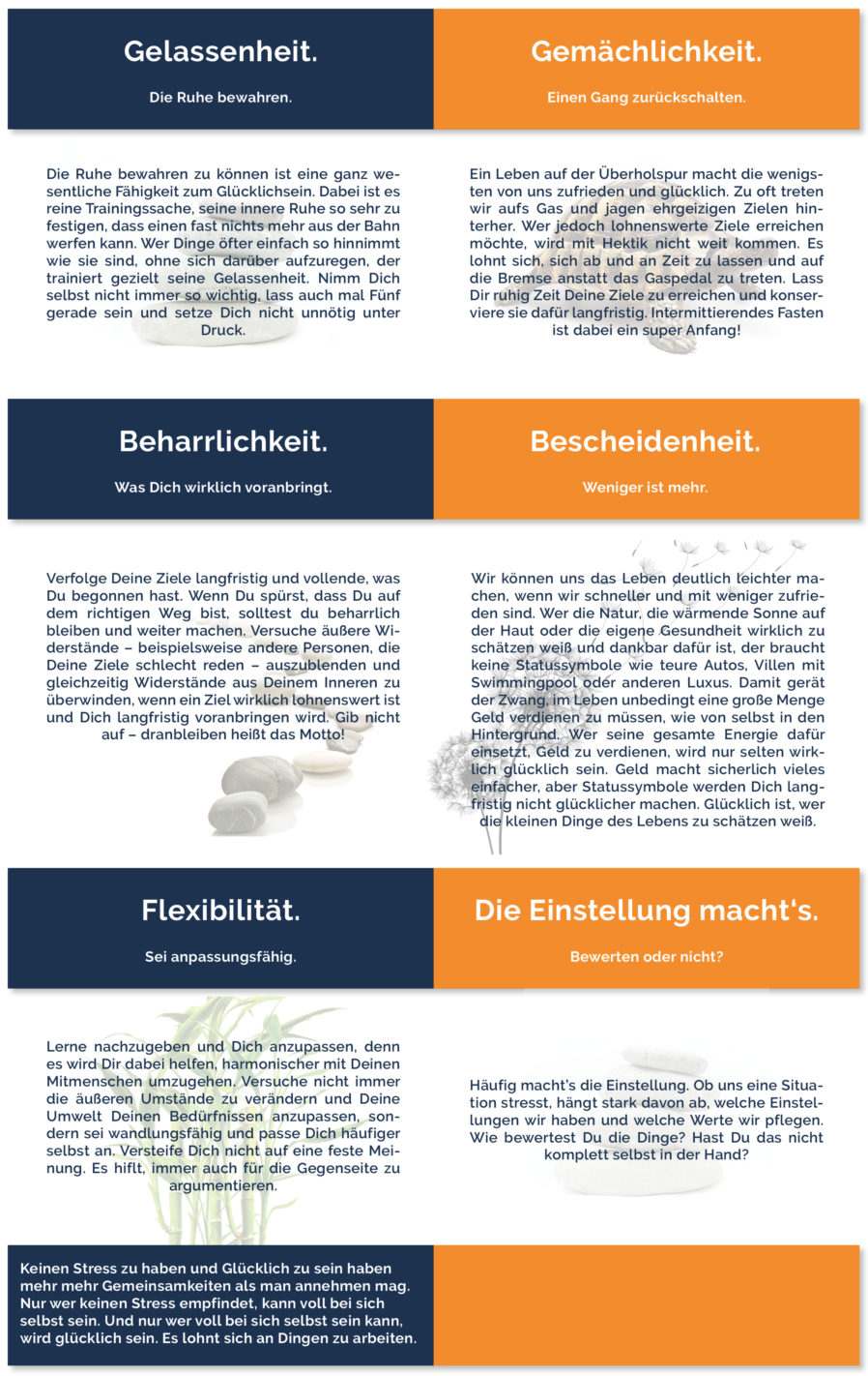 Entschleunige Deinen Alltag Entschleunige Deinen Alltag